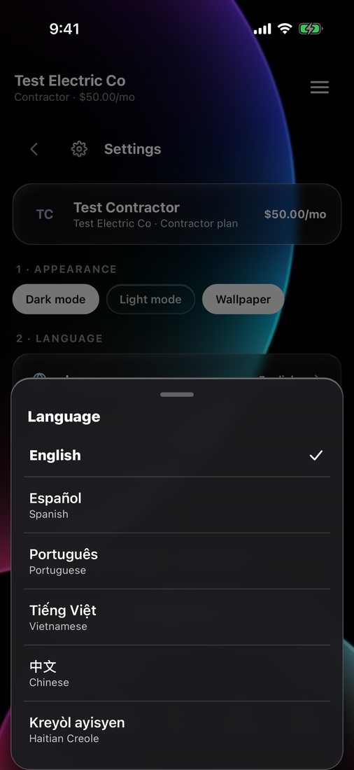 Six languages